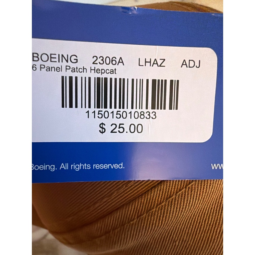 Boeing 6 Panel Patch Hepcat Adjustable Baseball C… - image 3